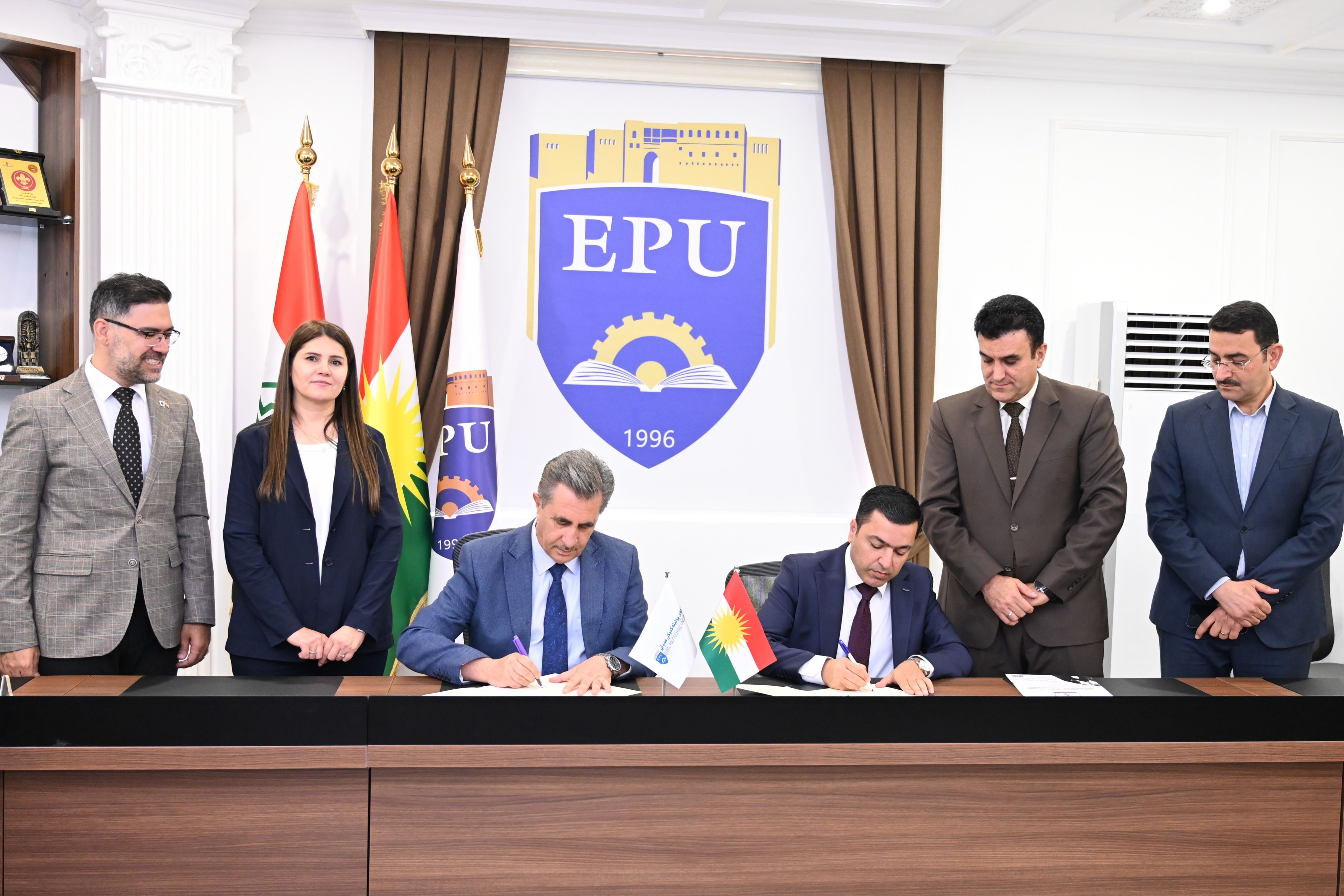 Signing of a Memorandum of Understanding between Best Technical and Vocational Institute and Erbil Polytechnic University