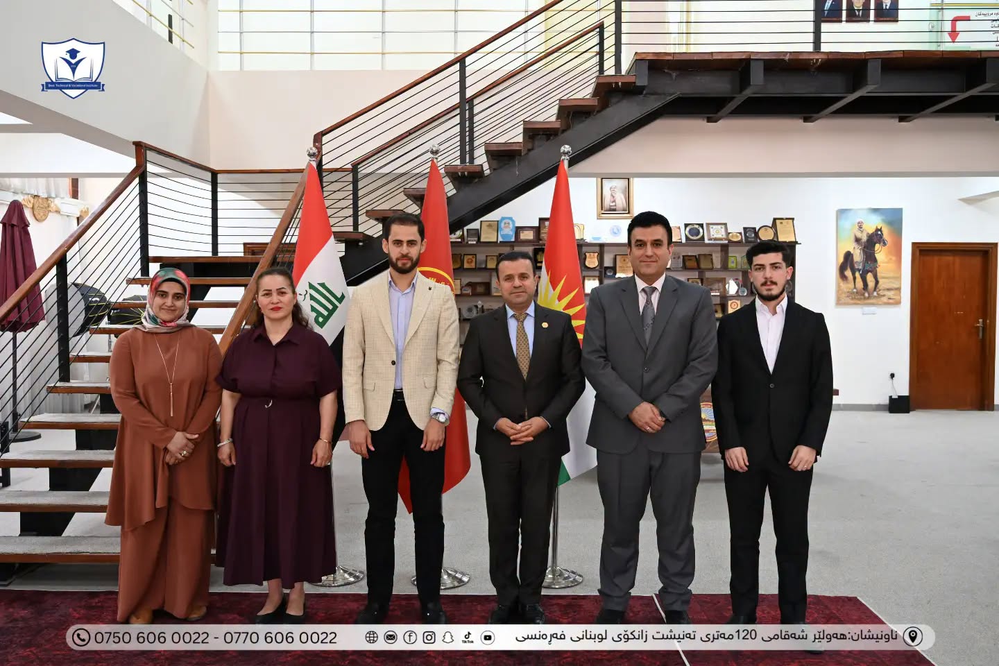 Best Institute and Salahaddin University are preparing to sign a memorandum of understanding